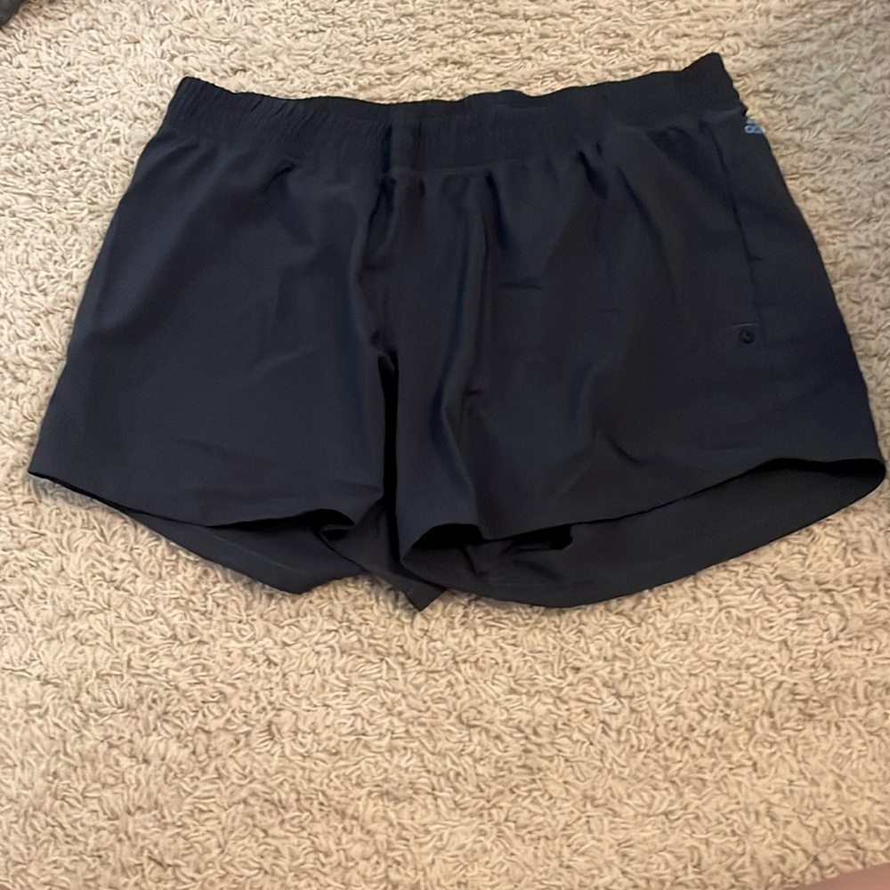 Adidas women’s shorts navy size large